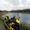 Motorcycle Road a86--newtonmore-- photo