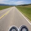 Motorcycle Road cochrane-to-lake-louise- photo