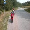 Motorcycle Road saaremaa--orissaare-- photo